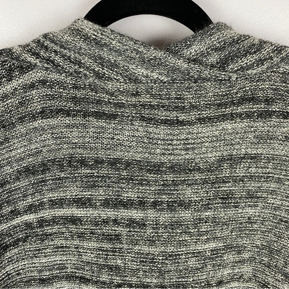 Field Flower Cowl Neck Cotton Blend Knit Sweater Medium Heathered Grey - Picture 8 of 14